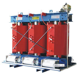 Tension sèche triphasée simple rouge 2500kVA de distribution d'énergie du transformateur 11kv 20kv fournisseur