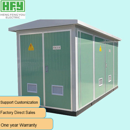 Sous-station électrique compacte de distribution d'énergie de sous-station de transformateur fournisseur
