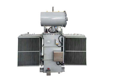 le transformateur de puissance de 35KV 33KV, immergé dans l'huile, 3 mettent le double matériel en phase d'en cuivre d'enroulement fournisseur