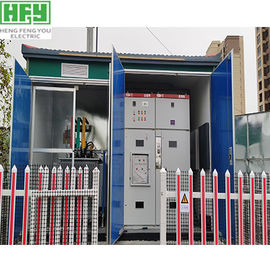 Boîte mobile extérieure adaptée aux besoins du client de sous-station de transformateur emballée par contrat fournisseur
