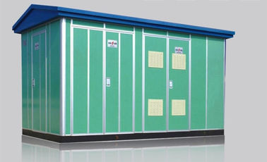 boîte en forme de boîte préfabriquée de sous-station de distribution d'énergie, maquette chaude européenne de style fournisseur